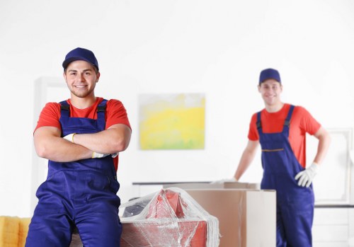 Removal truck hire support for a local St Johns Wood home move