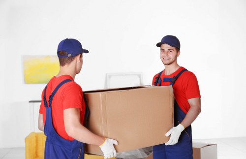 Professional house removals planning in Stjohnswood
