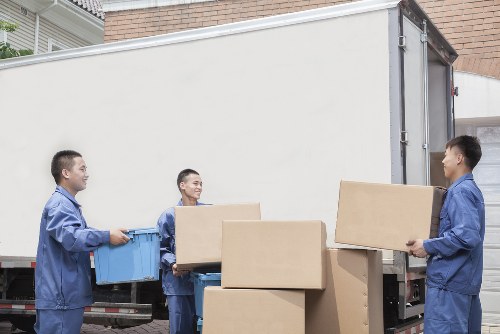 Planning a student move with boxes and checklist in Stjohnswood