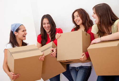 Packing and furniture protection during a St Johns Wood house removal