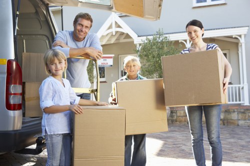 Packing and loading service for a Stjohnswood home move