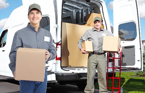 Careful packing and loading as part of a safe removals service