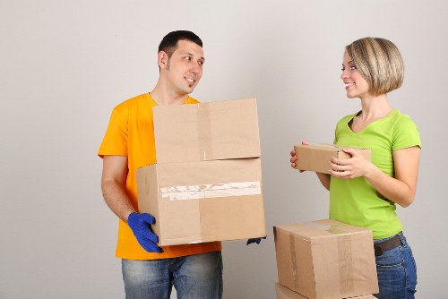Residential and commercial packing support for customers in St Johns Wood