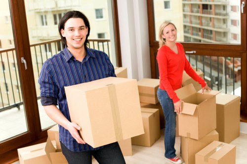 Secure local storage space for furniture and boxes